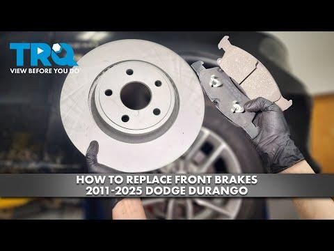 How to Replace Front Brakes 2011-2025 Dodge Durango