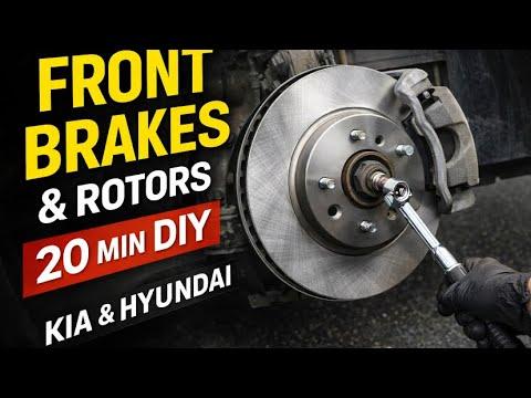 How to Replace Front Brake Pads & Rotors on a 2021 Kia Seltos (DIY Guide)