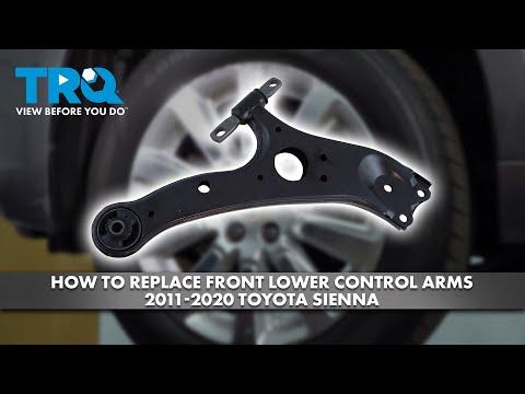 How to Replace Front Lower Control Arms 2011-2020 Toyota Sienna