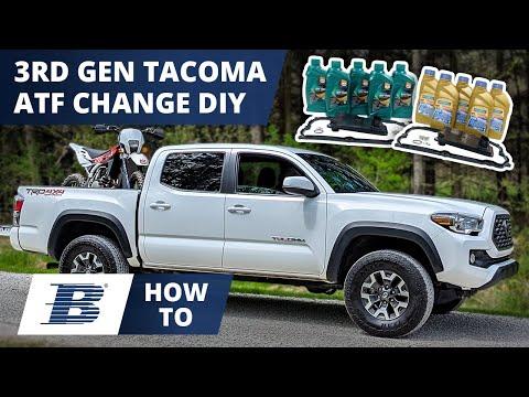 How to Change Toyota Tacoma Transmission Fluid (2016-2023 6 Speed)