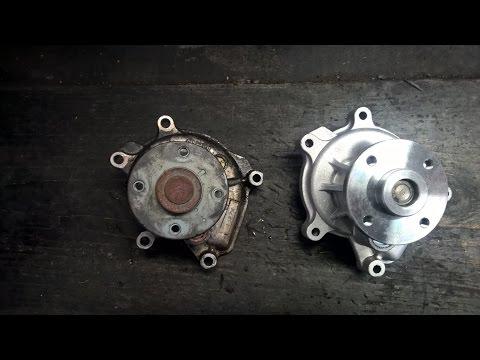 How to replace a water pump in a Toyota Yaris