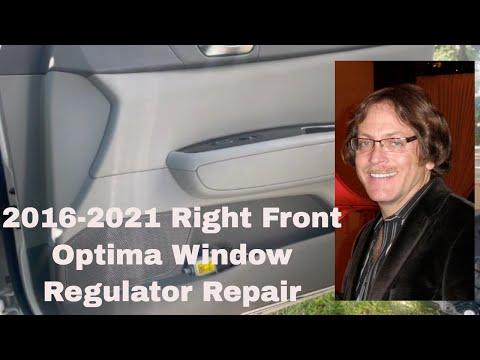 Kia Optima 2016-2021 Window Regulator Replacement & Repair Right Front