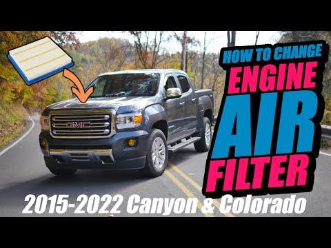 How to Replace Engine Air Filter | 2015-2022 GMC Canyon & Chevy Colorado