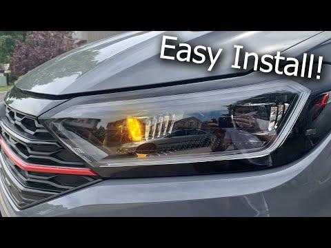 LED Turn Signal Install (no error & no hyperflash!) - MK7 2019-2022 VW Jetta/GLI