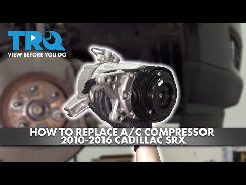 How to Replace the A/C Compressor on a 2016 Cadillac SRX (R-134a System)