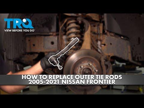 How to Replace Outer Tie Rods 2005-2021 Nissan Frontier