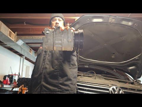 How to Remove and Replace an Ac Compressor on a VW Passat