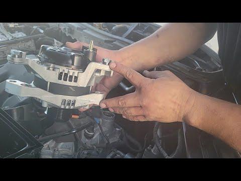 Do this to easily replace alternator: GMC 3.6 V6 LGX 2016 and above: 2019 Acadia in video