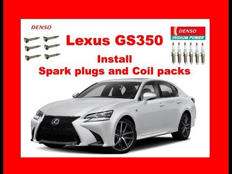 Lexus GS350 Plugs & Coil Install 2016+