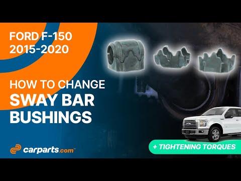 How to replace the Sway Bar Bushings 2015 - 2020 Ford F-150 🚗