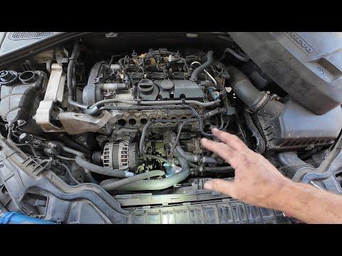 Volvo coolant hose repair.
