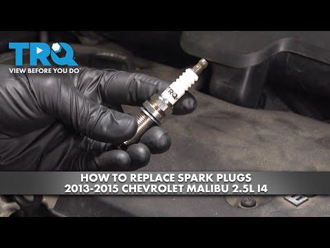 How to Replace Spark Plugs 2013-2015 Chevrolet Malibu 2.5L I4