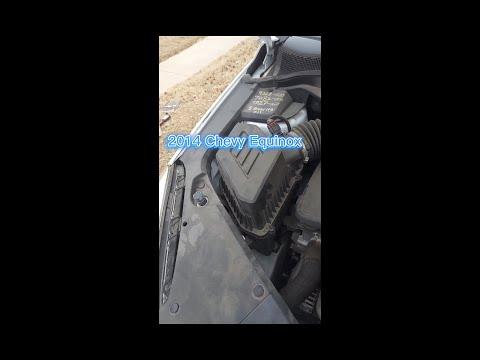 How To Replace Engine Air Filter On 2014 Chevrolet Equinox