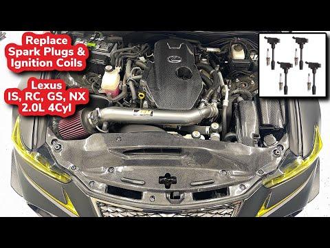 How To Replace Lexus Spark Plugs & Ignition Coils. Lexus IS, RC, GS, NX 200t & 300