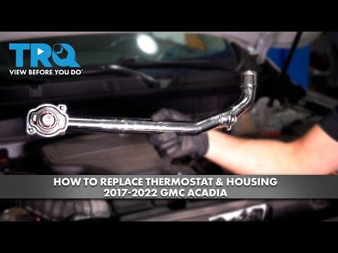 How to Replace Thermostat & Housing 2017-2022 GMC Acadia