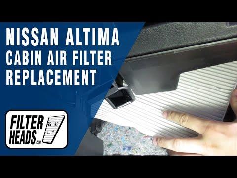 Nissan Altima 2017 Cabin Air Filter Replacement | AQ1228
