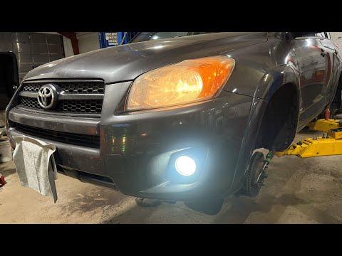 Front Turn Signal & Marker Light 7443 Bulb Replacement 2006-2012 Toyota Rav4