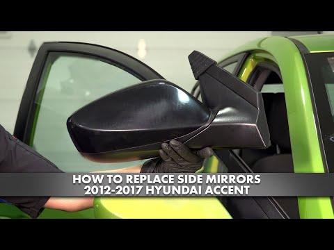 How to Replace Side Mirrors 2012-2017 Hyundai Accent