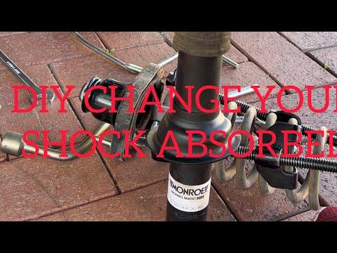 HOW TO CHANGE SHOCK ABSORBER AT HOME | DIY MITSUBISHI OUTLANDER 2017